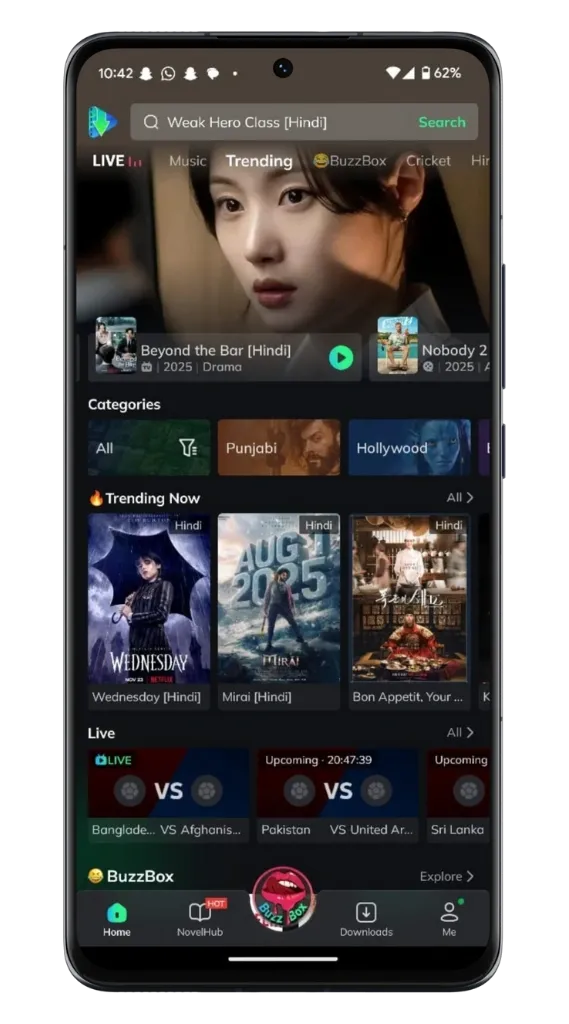 MoviesBox app
